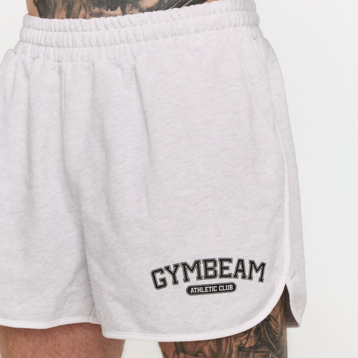 Спортни шорти Varsity Grey - GymBeam