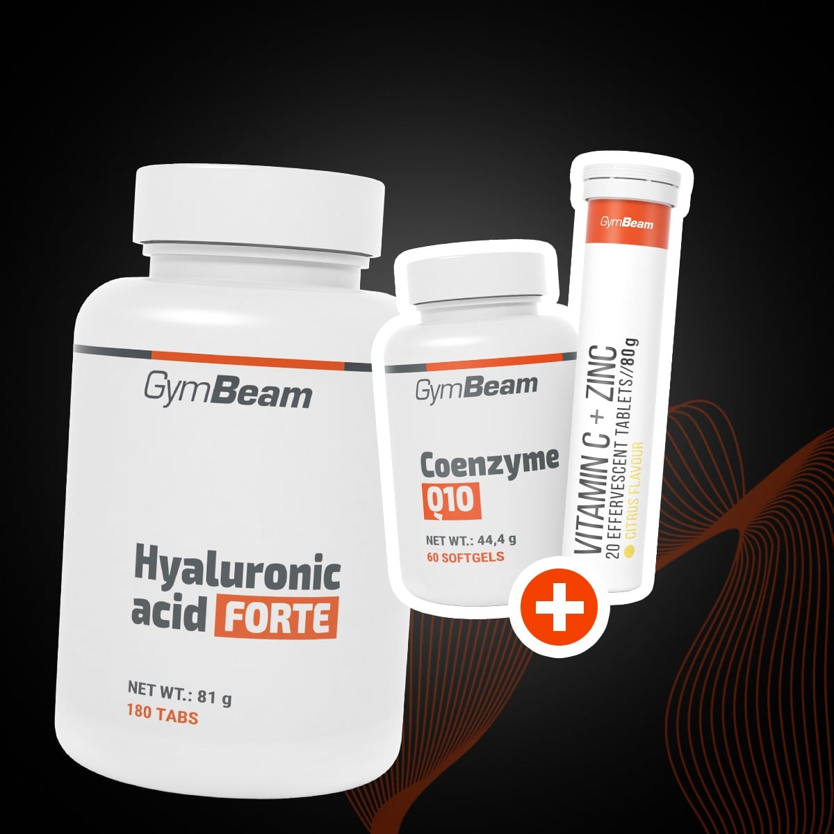 Хиалуронова киселина Forte - GymBeam + подарък