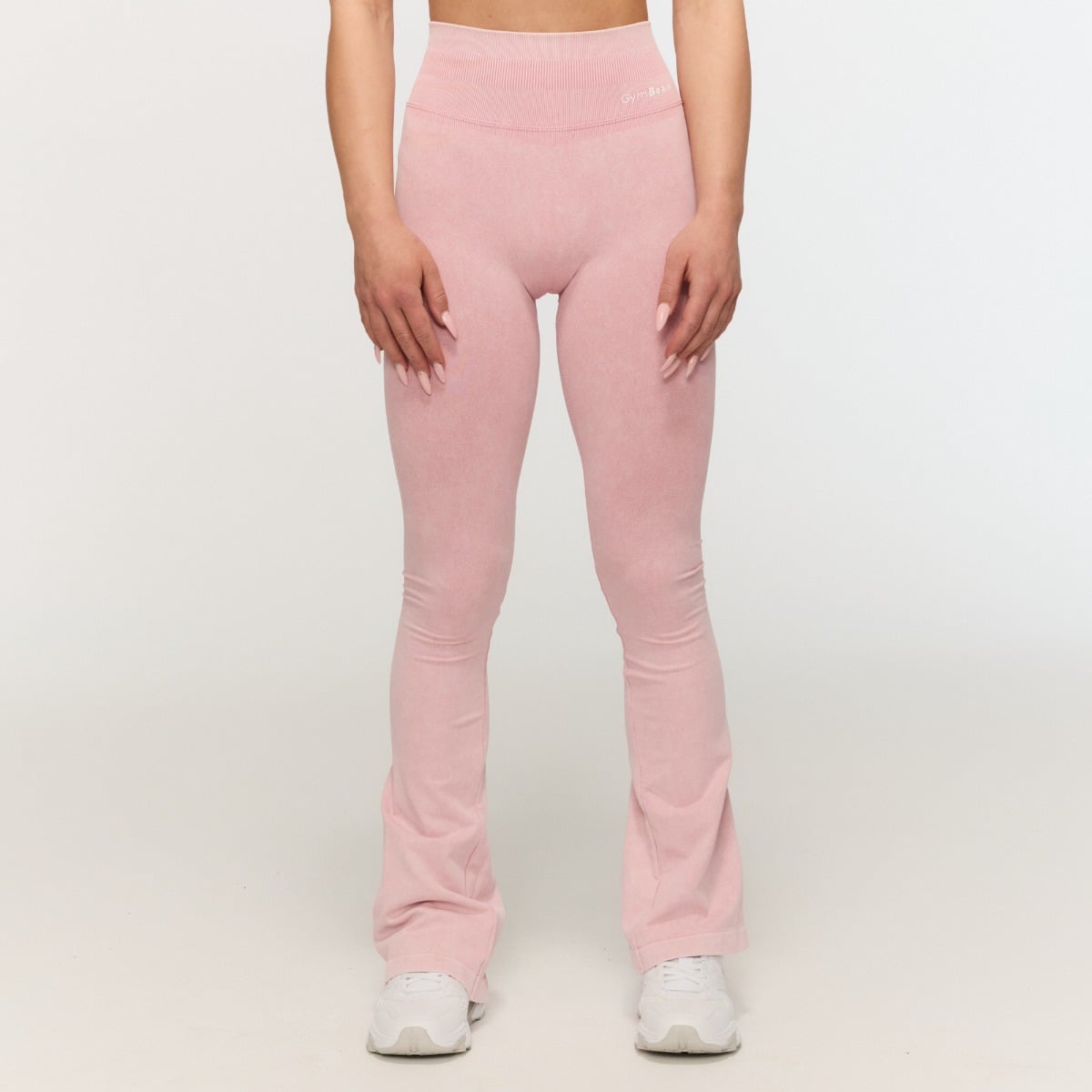 Дамско безшевно долнище Fierce Baby Pink - GymBeam