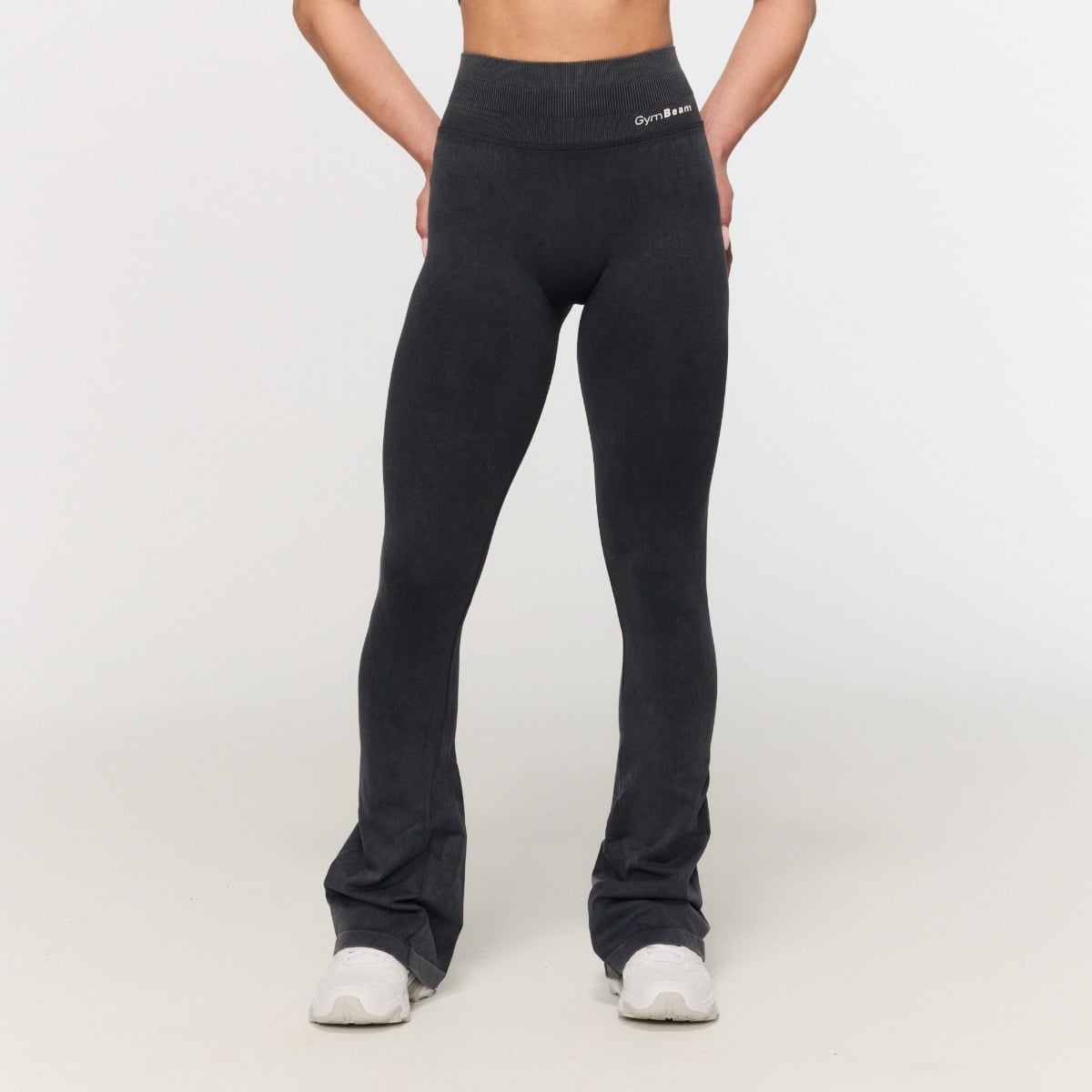 Дамско безшевно долнище Fierce Dark Grey - GymBeam