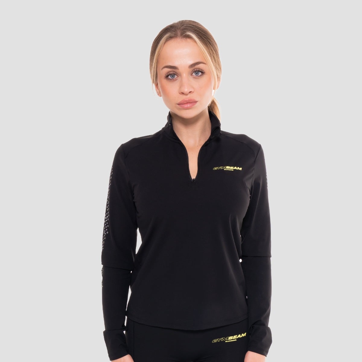 Women‘s Pace Longsleeve Black - GymBeam