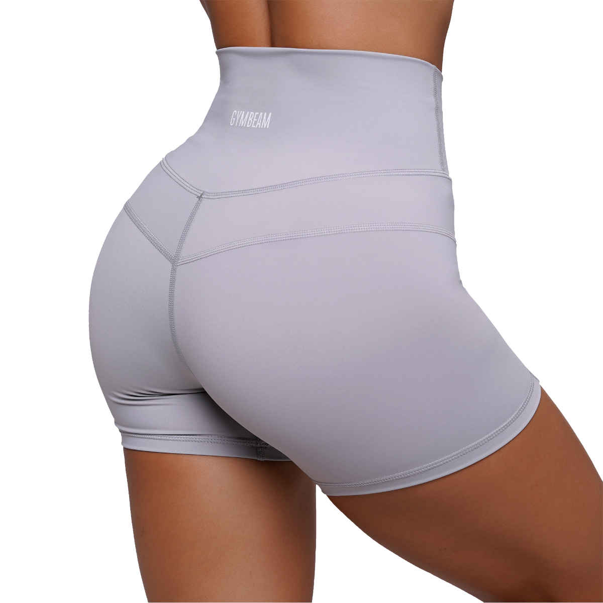 Дамски къси панталони FIT Mist Grey - GymBeam - Размер: XXL | Възрастова група: Възрастни · záber 10