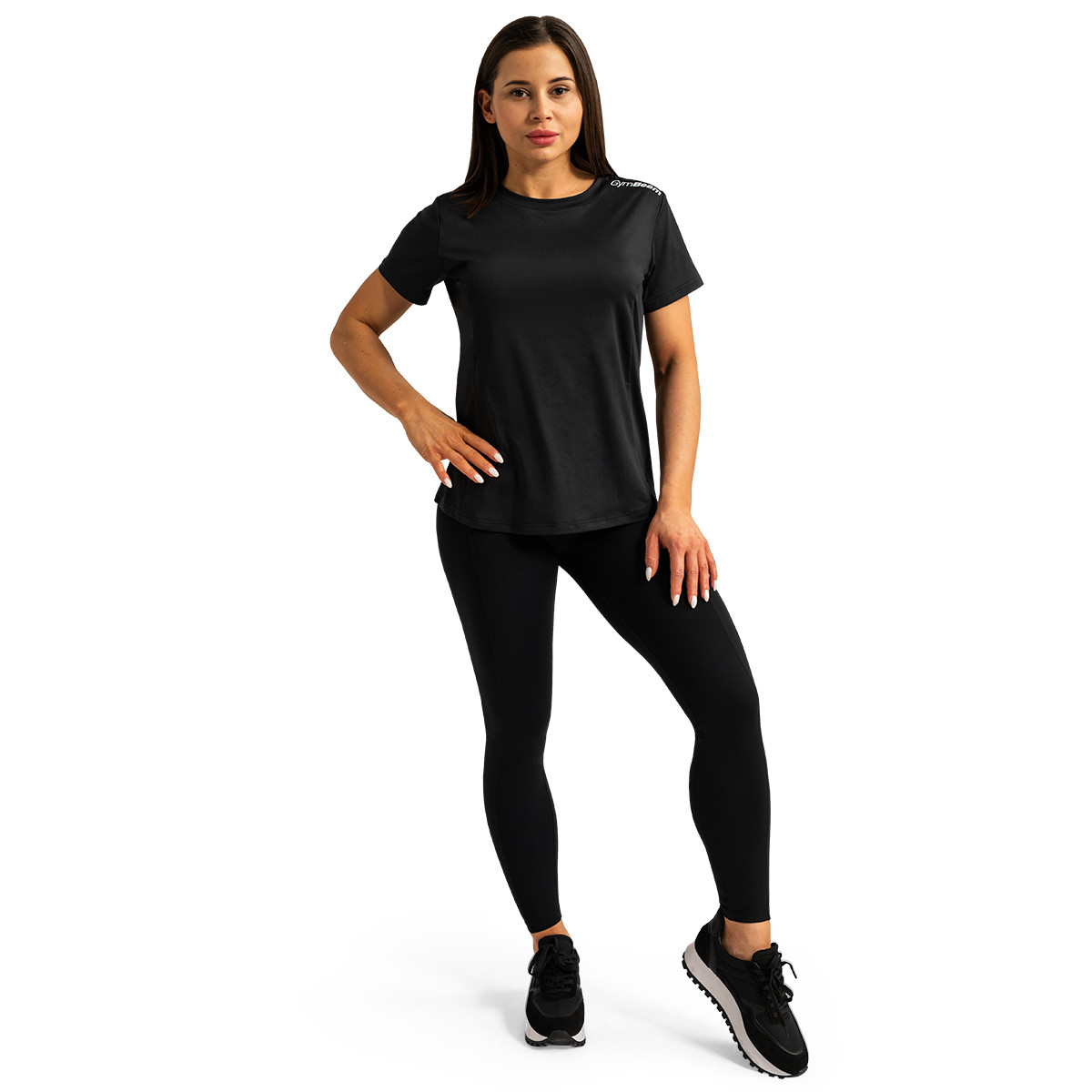 Дамска спортна тениска Limitless Black - GymBeam - Размер: XL | Възрастова група: Възрастни | Pohlavie: Дамски · záber 6
