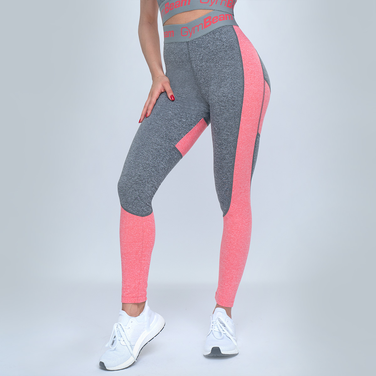 Дамски клин Ultrafit Heather Pink - GymBeam
