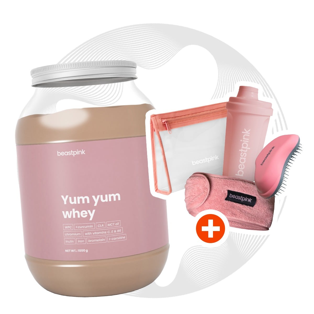 Yum Yum Whey - BeastPink + подарък