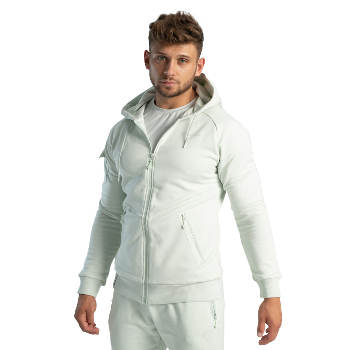 Суичър Nova Zip Up Moon Grey - STRIX · záber 7