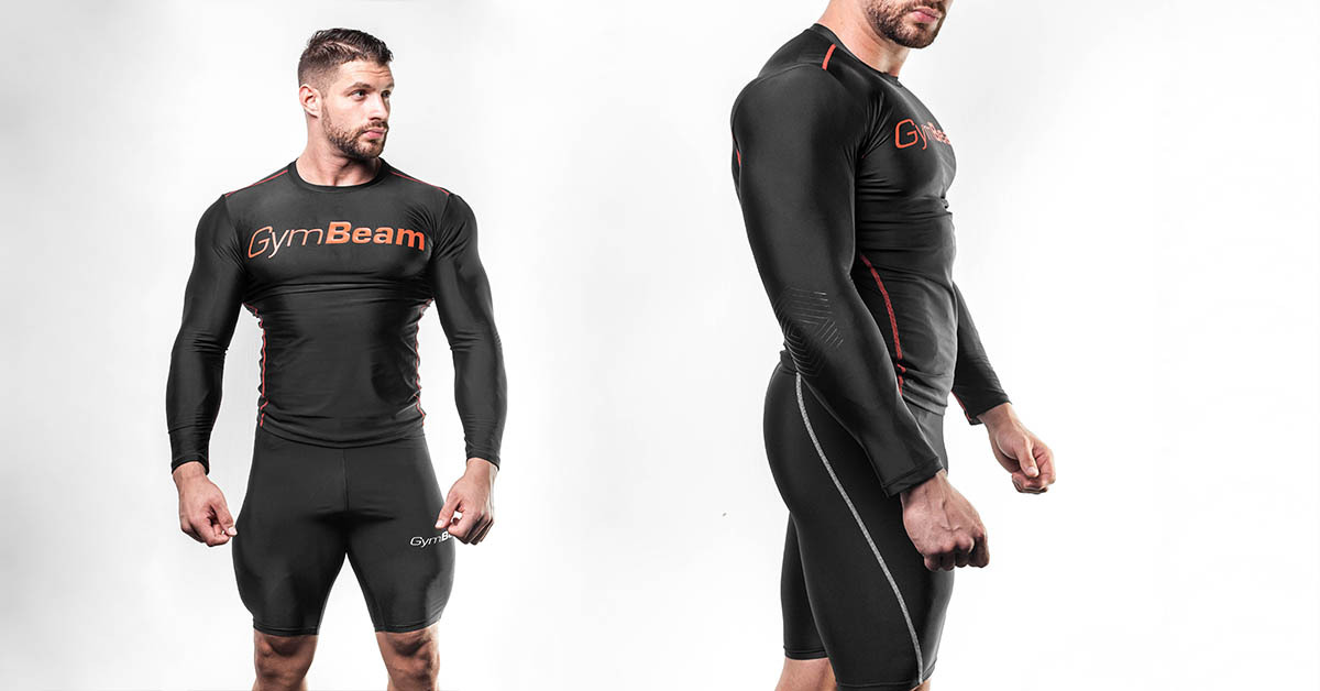 Компресионни шорти Black - GymBeam Clothing