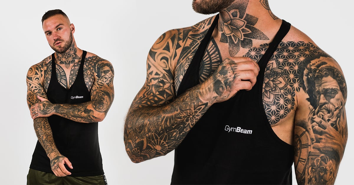 Потник Stringer Black -GymBeam