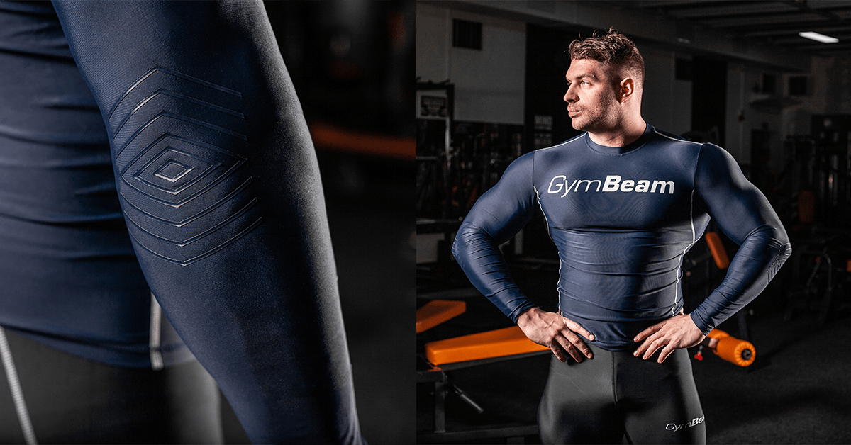 Стягащо трико Spiro Blue/White - Gym Beam